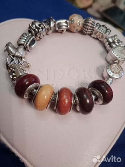 Шармы пандора деревянные в Идеальном состоянии