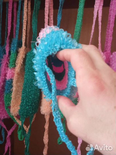 Мочалка ручной работы