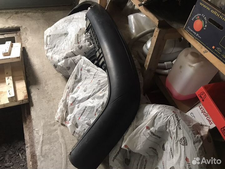 Юбка заднего бампера Passat b6