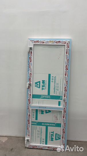 Дверь входная пластиковая