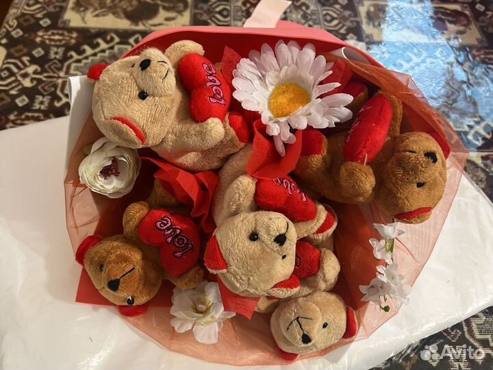 Игрушечные букеты