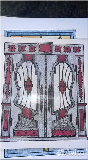 Ворота художественная ковка