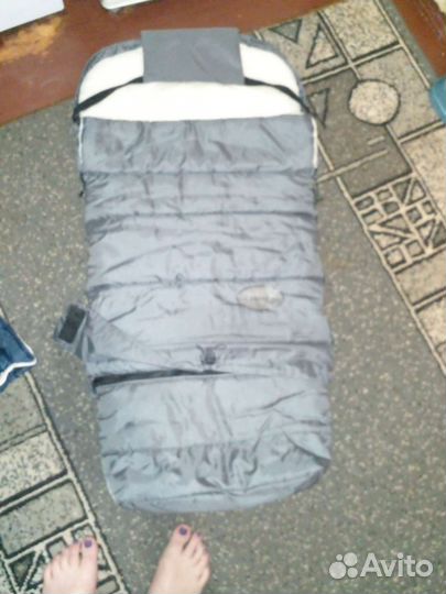 Зимний конверт в коляску