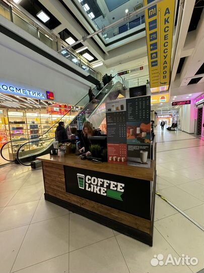 Кофейня у метро огромный трафик трц