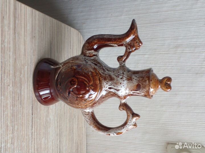 Глиняный кувшин СССР обьем 0,5л