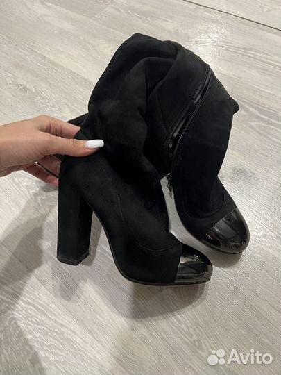 Сапоги ботфорты 37