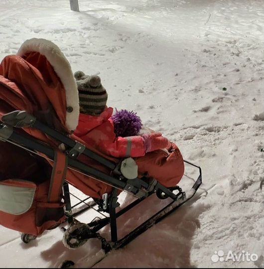 Санки-коляска Nika 7-7
