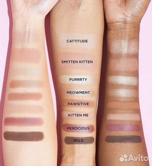 Палетка тени Tarte