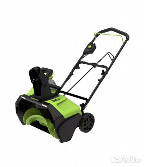 Снегоуборщик greenworks 40