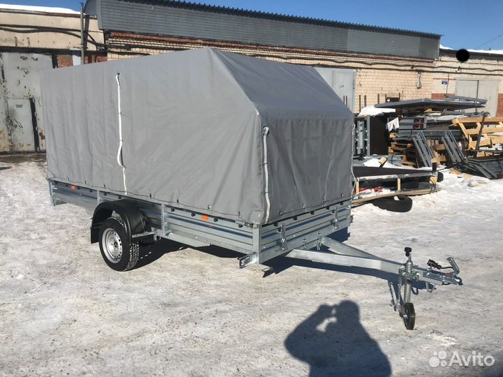 Прицеп мзса 3,0х1,5 с тентом
