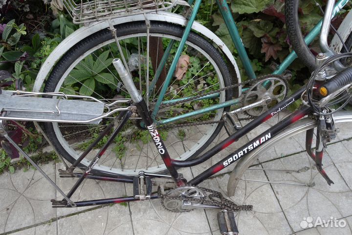 Оба велосипеда Аист и женский,Горный