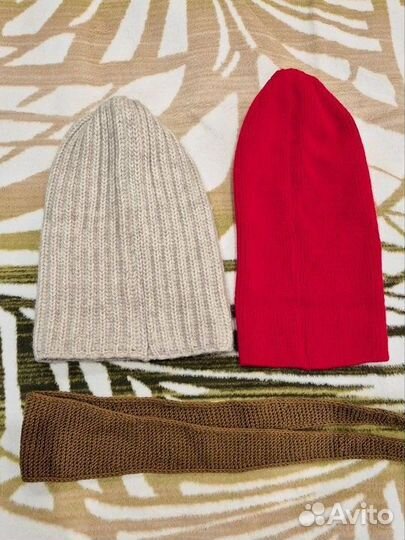 Шапка женская, балаклава, шарфик