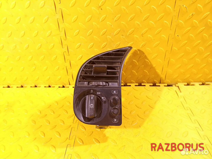 Блок упр-я светом + дефлектор левый BMW 3 E36