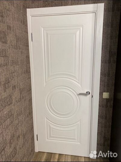 Дверь межкомнатная в эмали комплект