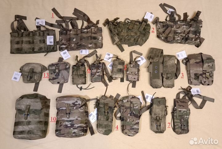 Подсумки Ссо(оригинал) бк, аптечные, утилитки