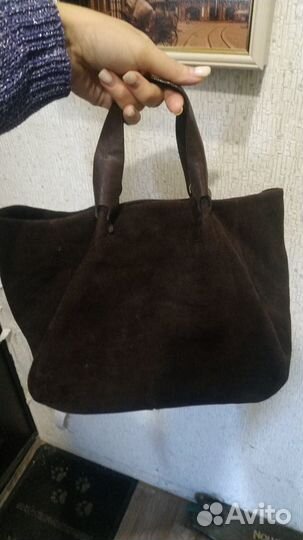 Сумка замшевая, клатч и сумка с узорами