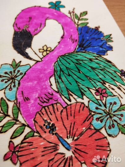 Фламинго картинка