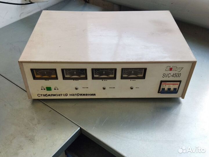 Стабилизатор напряжения Solby svc- 4500-3