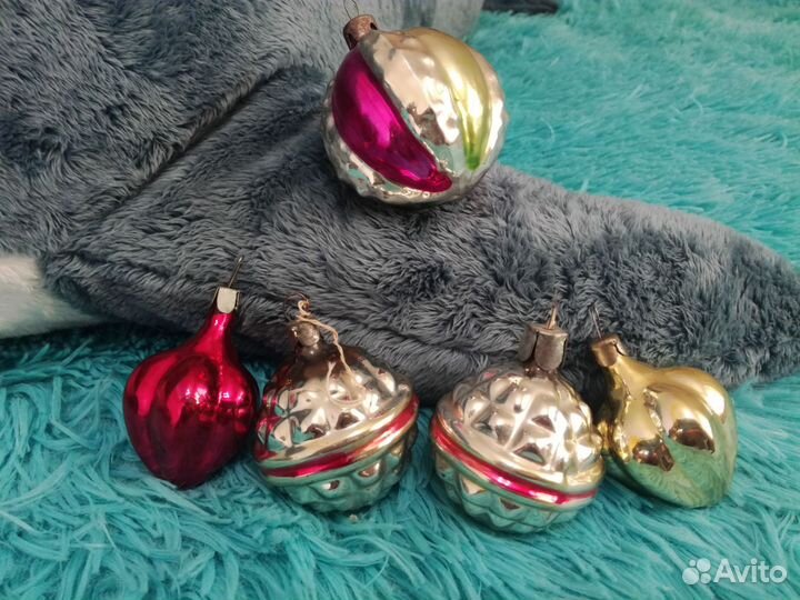 Елочные игрушки СССР одним лотом