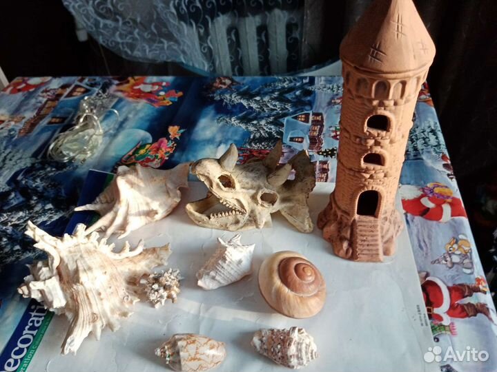 Декорации для аквариума