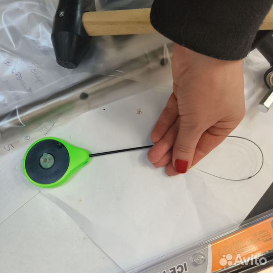 Зимняя удочка безкивковая Акара Akara Finezza