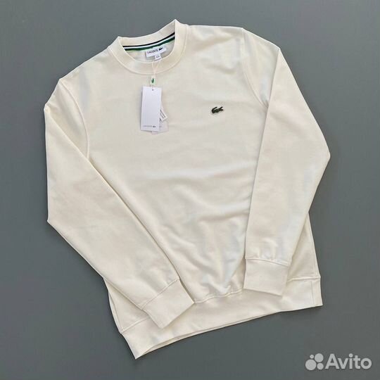 Свитшот lacoste белый