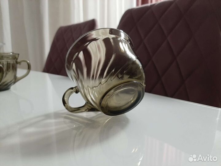 Набор из 6ти кружек и 3х маленьких стаканчиков