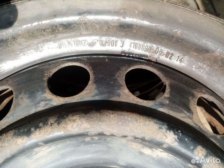 Диски штампованные. 114.3:5 r16