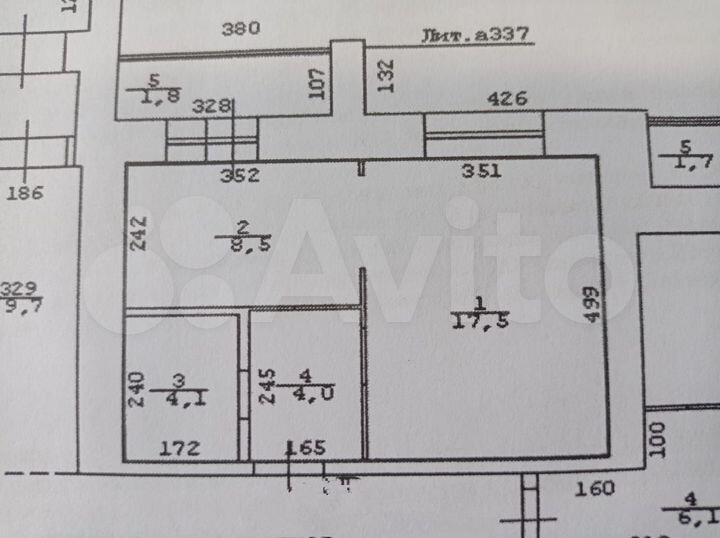 1-к. квартира, 34,1 м², 6/12 эт.