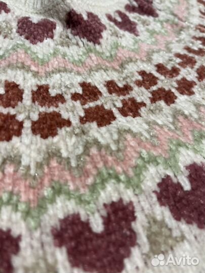 Свитер велюровый новый H&M размер 4-6