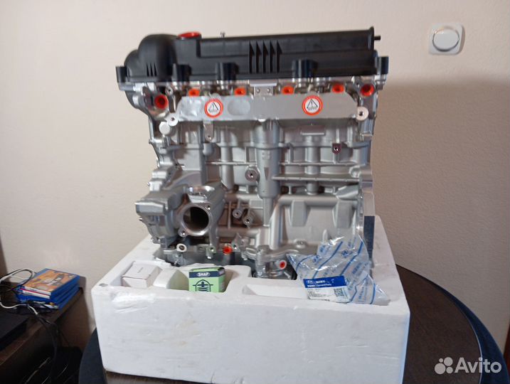 Новый двигатель Kia Rio 1.6 G4FC G4FA