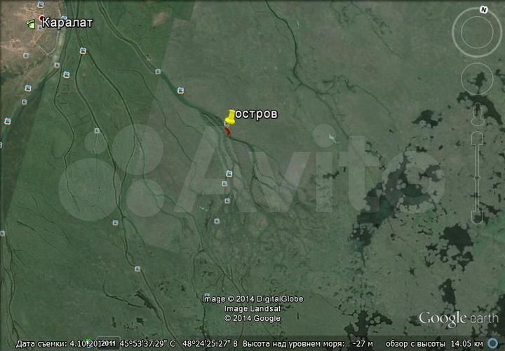 Участок 100 сот. (СНТ, ДНП)