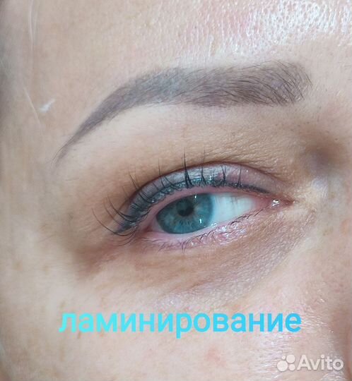 Наращивание, Ламинирование ресниц