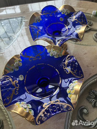 Конфетница богема ручная работа