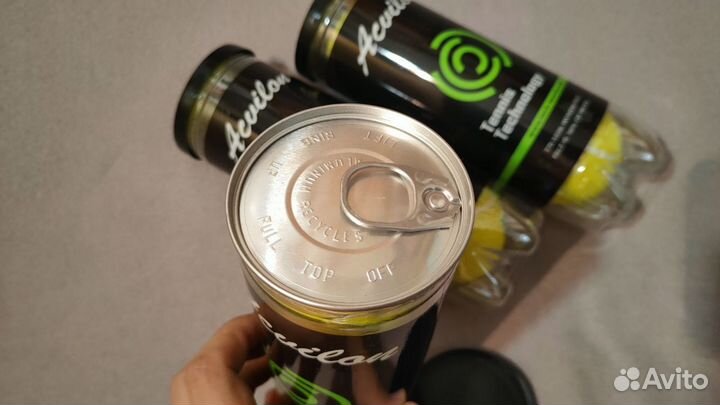 Мячи для тенниса tennis technology Acvilon (3шт.)