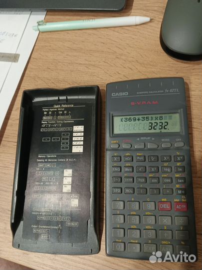 Инженерный калькулятор casio fx-82tl