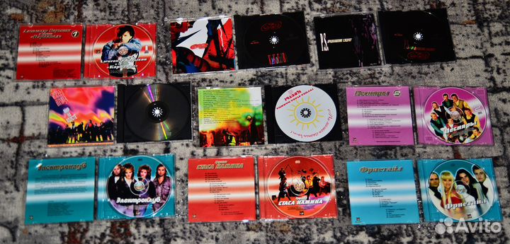 Cd диски Rock, советская рок эстрада