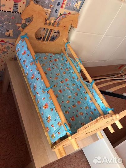 Детская подвесная люлька колыбель