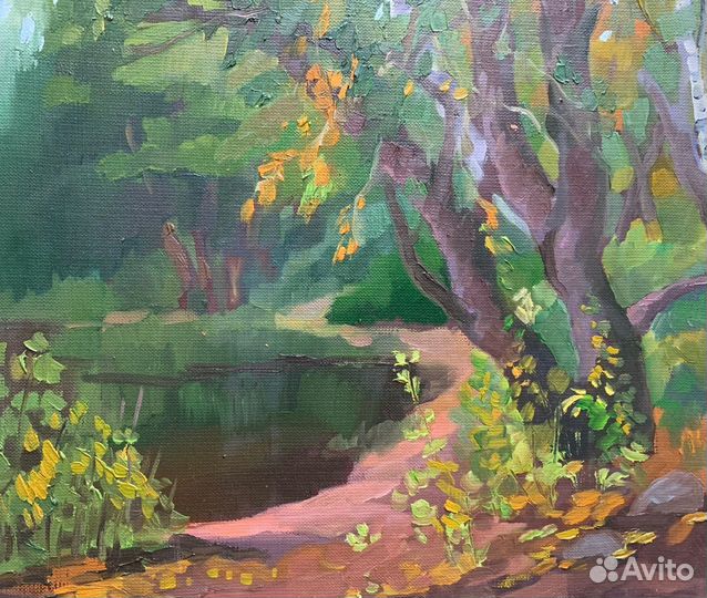 Этюды маслом на холсте