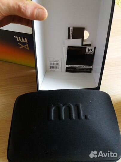 Маска, горнолыжные очки Anon M1 FW