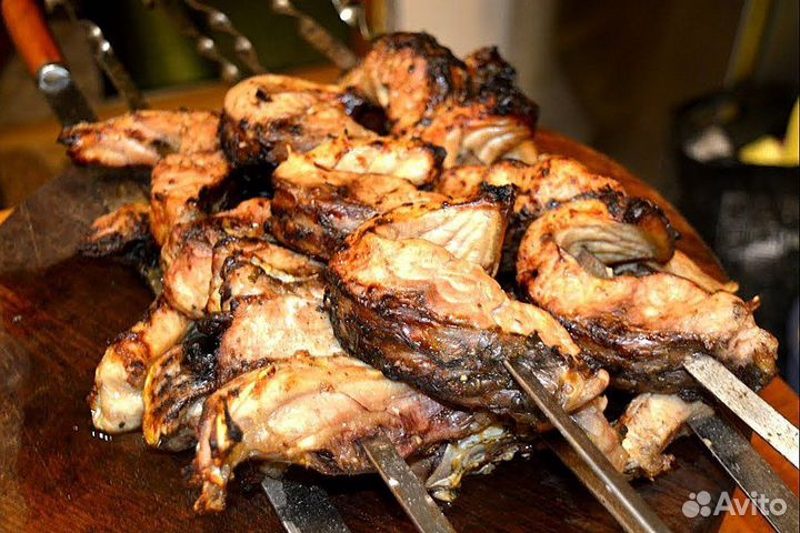 Сазан сразу из воды и другая рыба