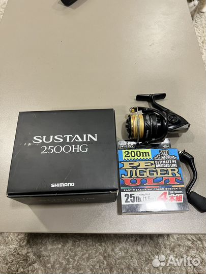 Катушка шимано sustain 2500