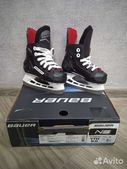 Детские хоккейные коньки bauer NS