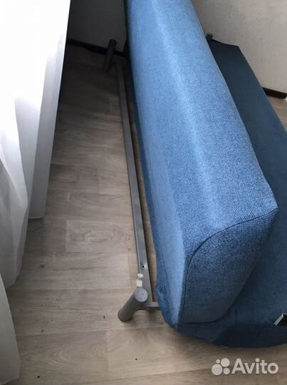 Чехол на диван бединге ikea, икеа синий и серый