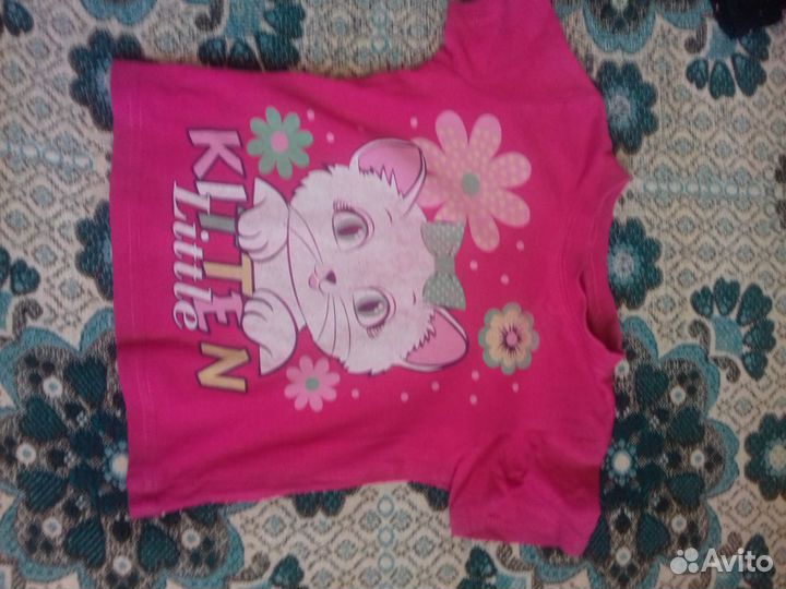 Пакет вещей на лето для девочки 2 года