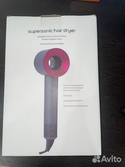 Фен Hair Dryer HD15 1600 Вт розовый