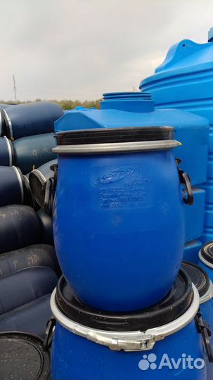 Бочка с обручем 48 литров (зти)