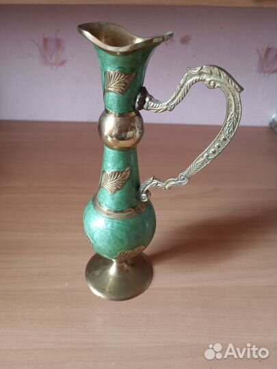 Кувшин металлический Индия, латунь