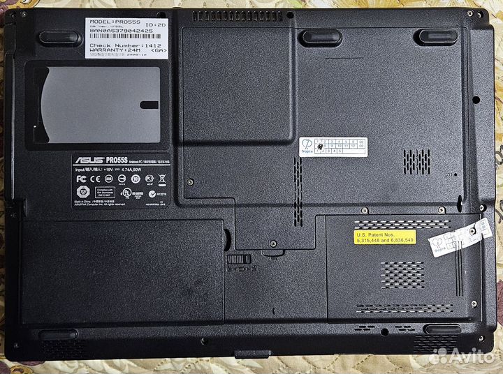 Отличный ноутбук asus PRO55s
