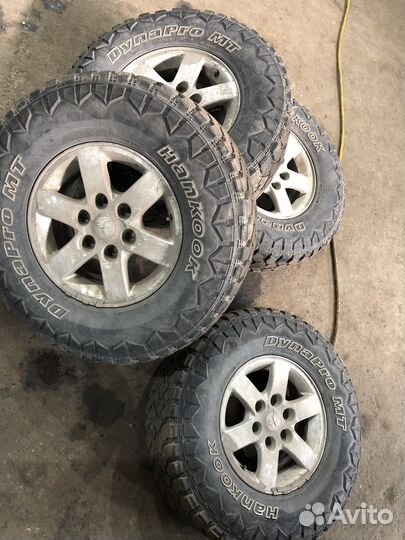 Комплект колес r16 Hankook с дисками Mittsubishi